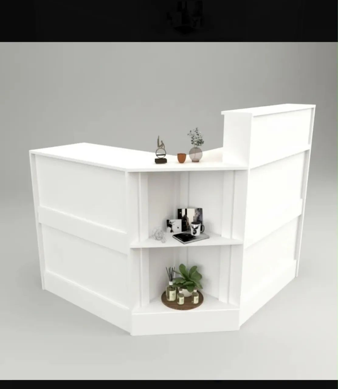 Balcão Modular Branco  - Foto 4