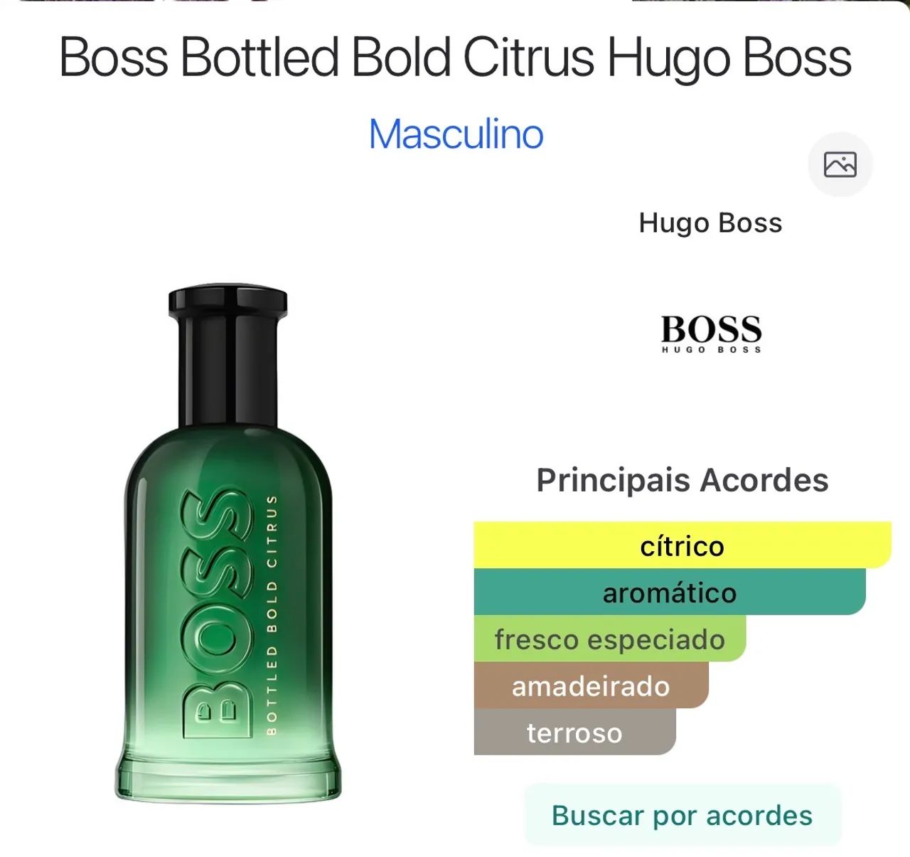 Perfume Hugo Boss Bold Cítrus EDP 100ml  - Foto 3