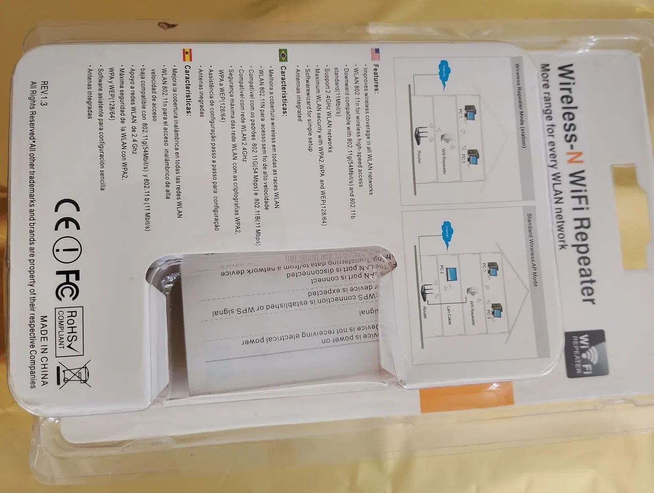 Roteador Repetidor Wireless Sinal Wifi Repeater - Foto 2