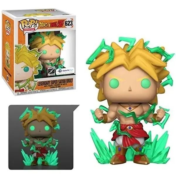 Compatível Funko Pop Dragon Ball 623 Legendary Super Saiyan Broly Sized - Foto 2