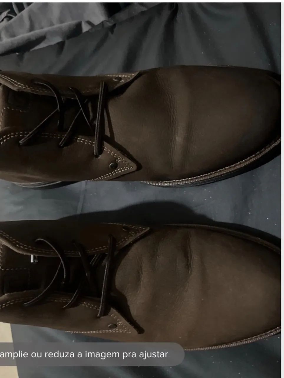 Bota masculina pegada