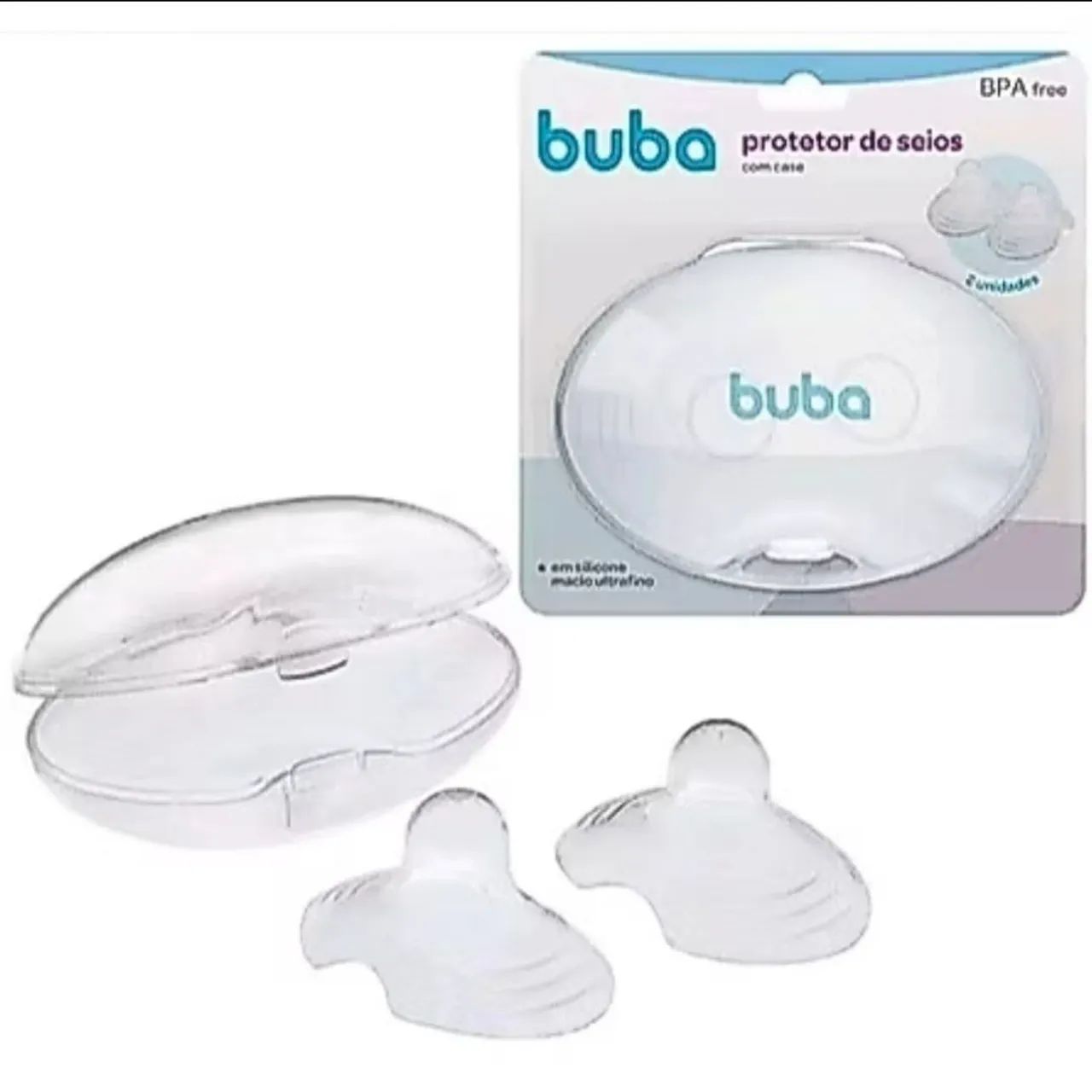 Kit protetor de silicone para seios NUNCA USADO