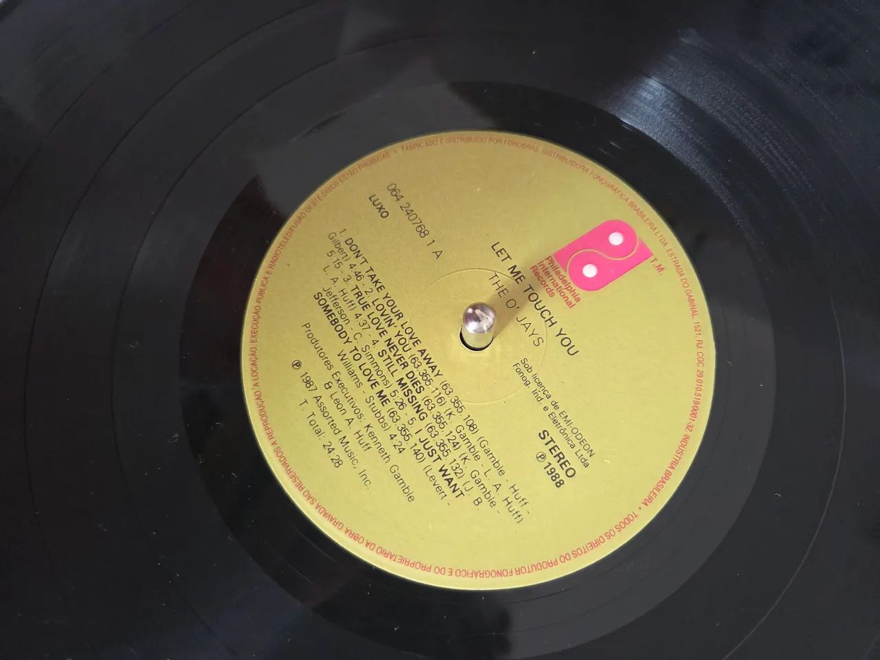 LP Vinil - THE O'JAYS - Let me touch you - Foto 2