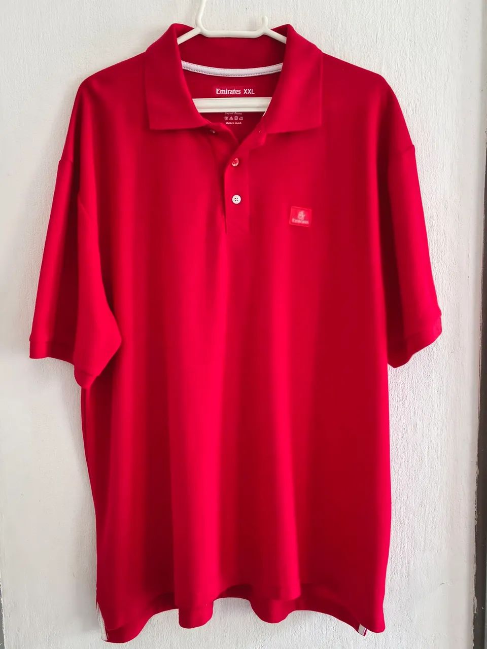 Camisa polo Emirates - IMPORTADA 