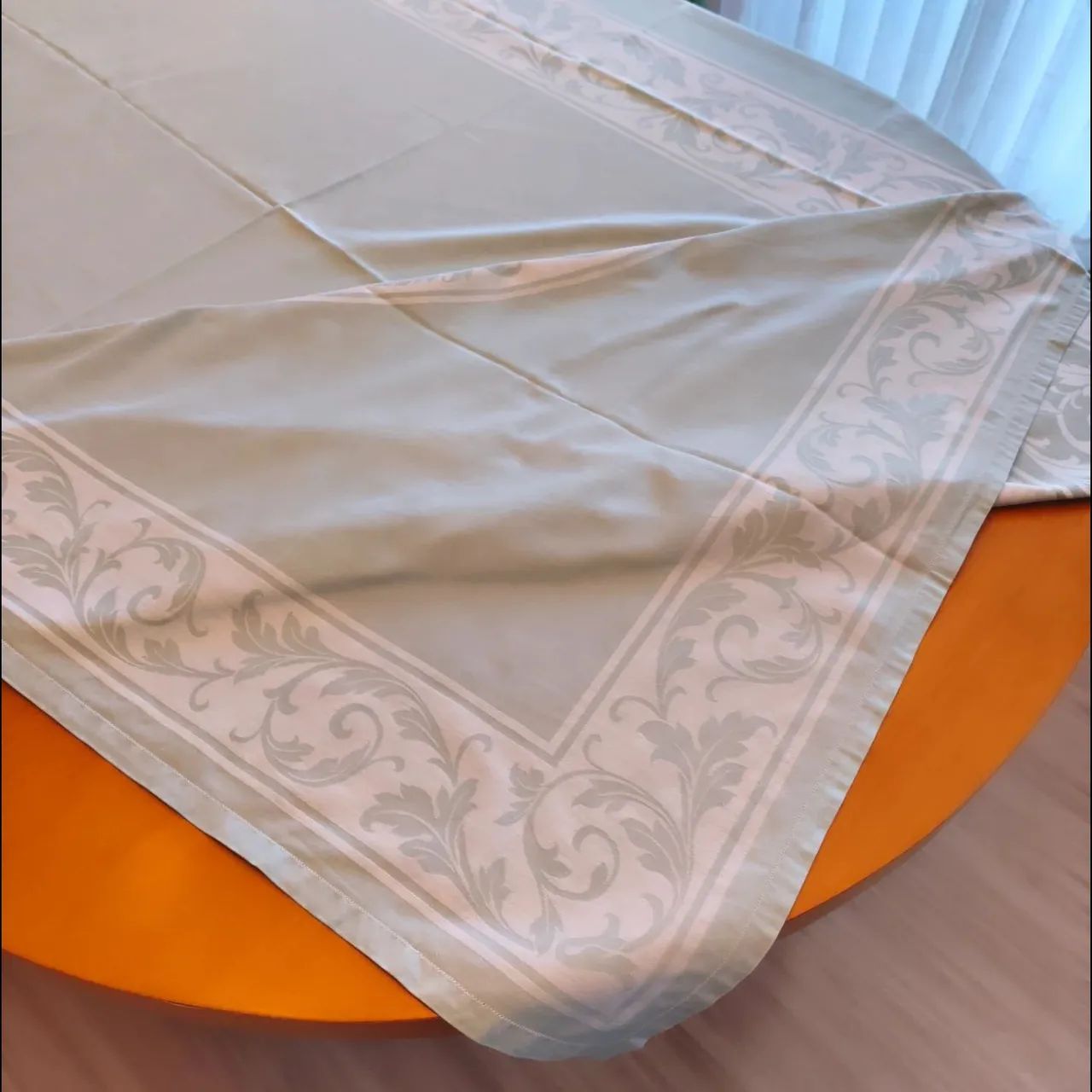 Toalha de mesa em jacquard, com 6 guardanapos  - Foto 4
