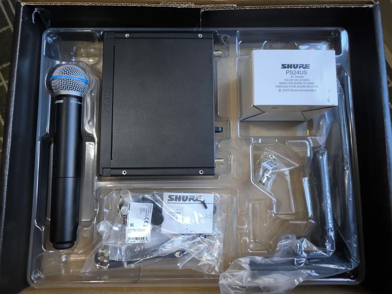 Microfone sem fio Shure BETA 58A   - Foto 4