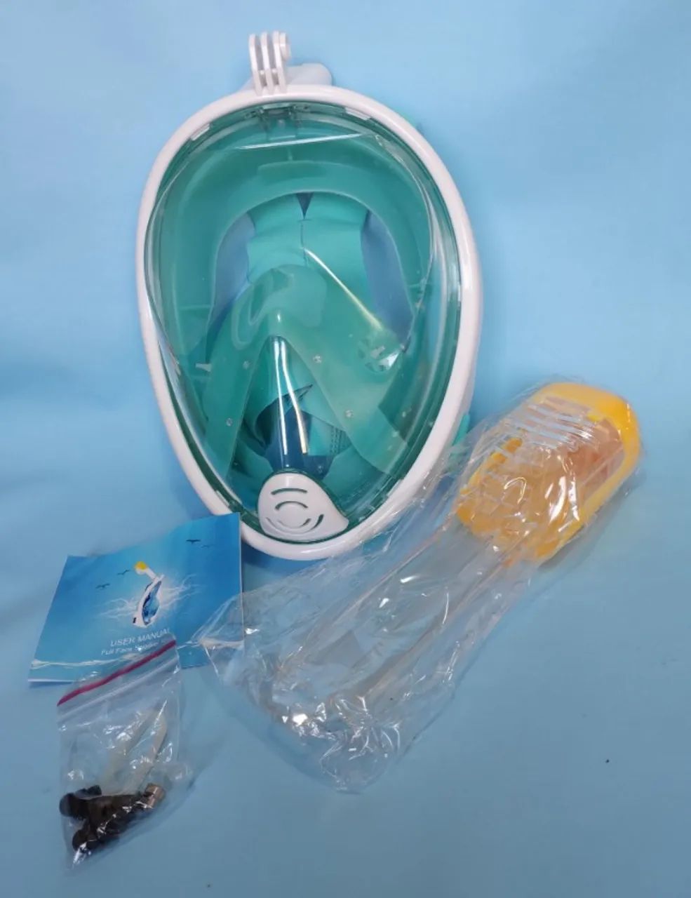 SNORKEL MASK - VERDE - Máscara para Natação