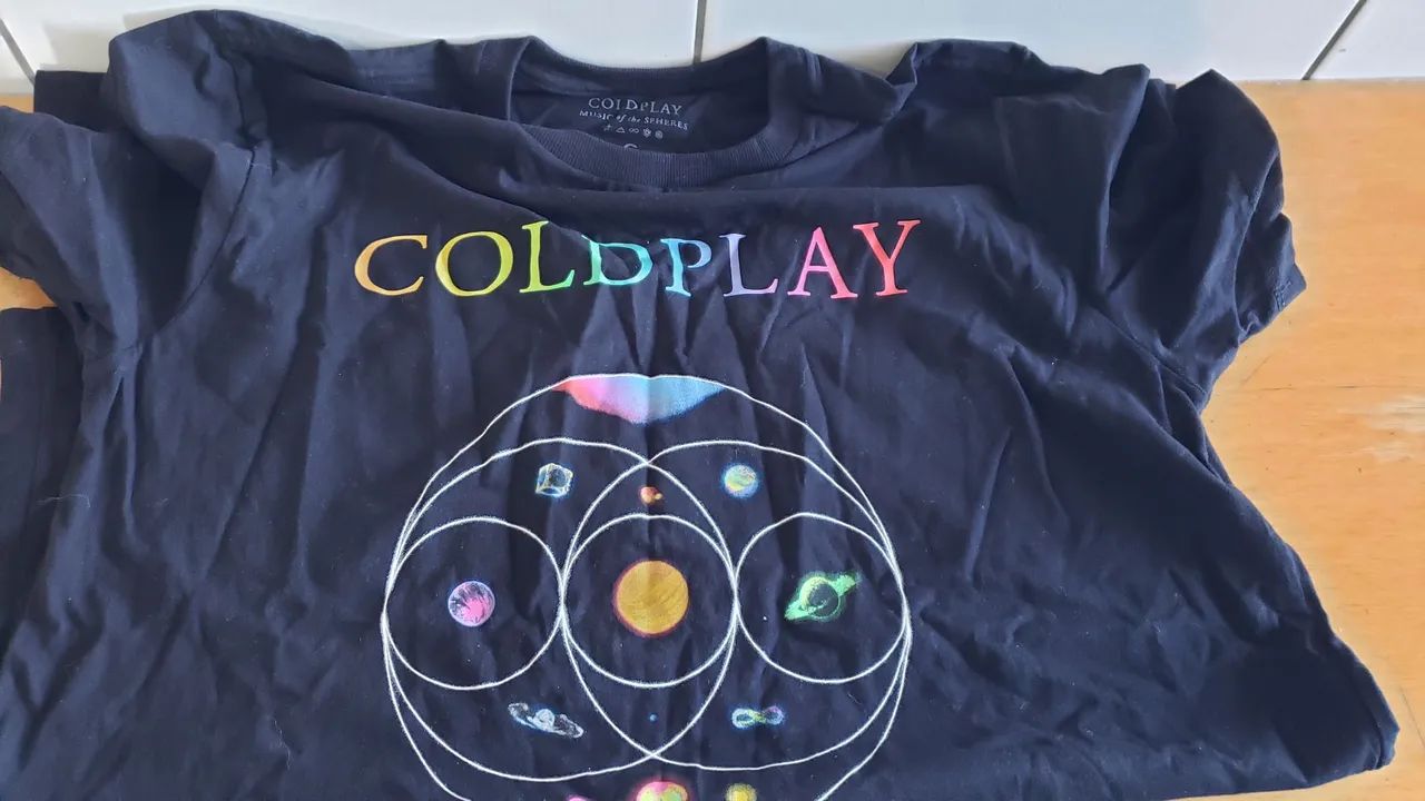 Camisa Coldplay  - Foto 4
