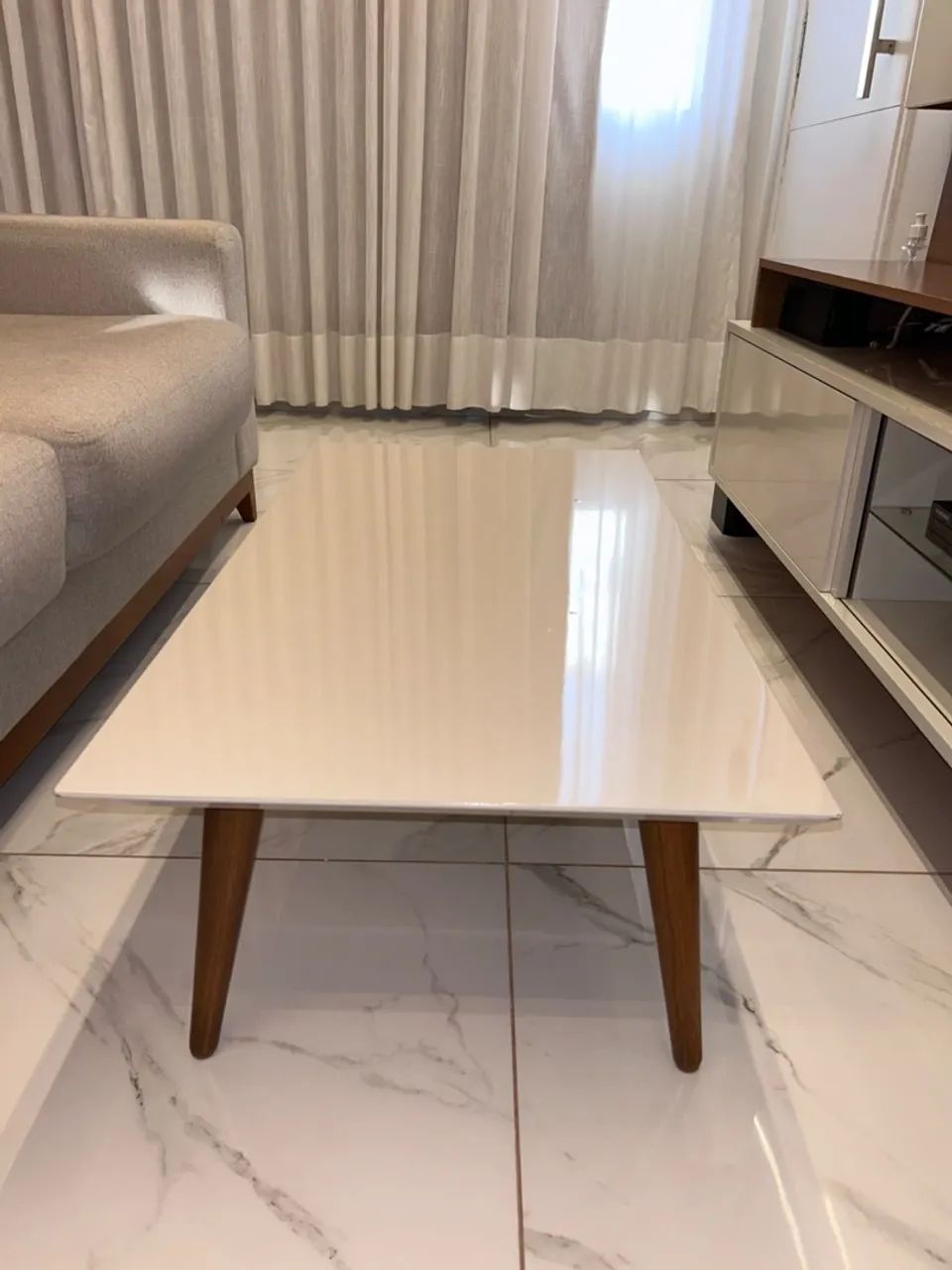 Mesa de centro off white  - Foto 3