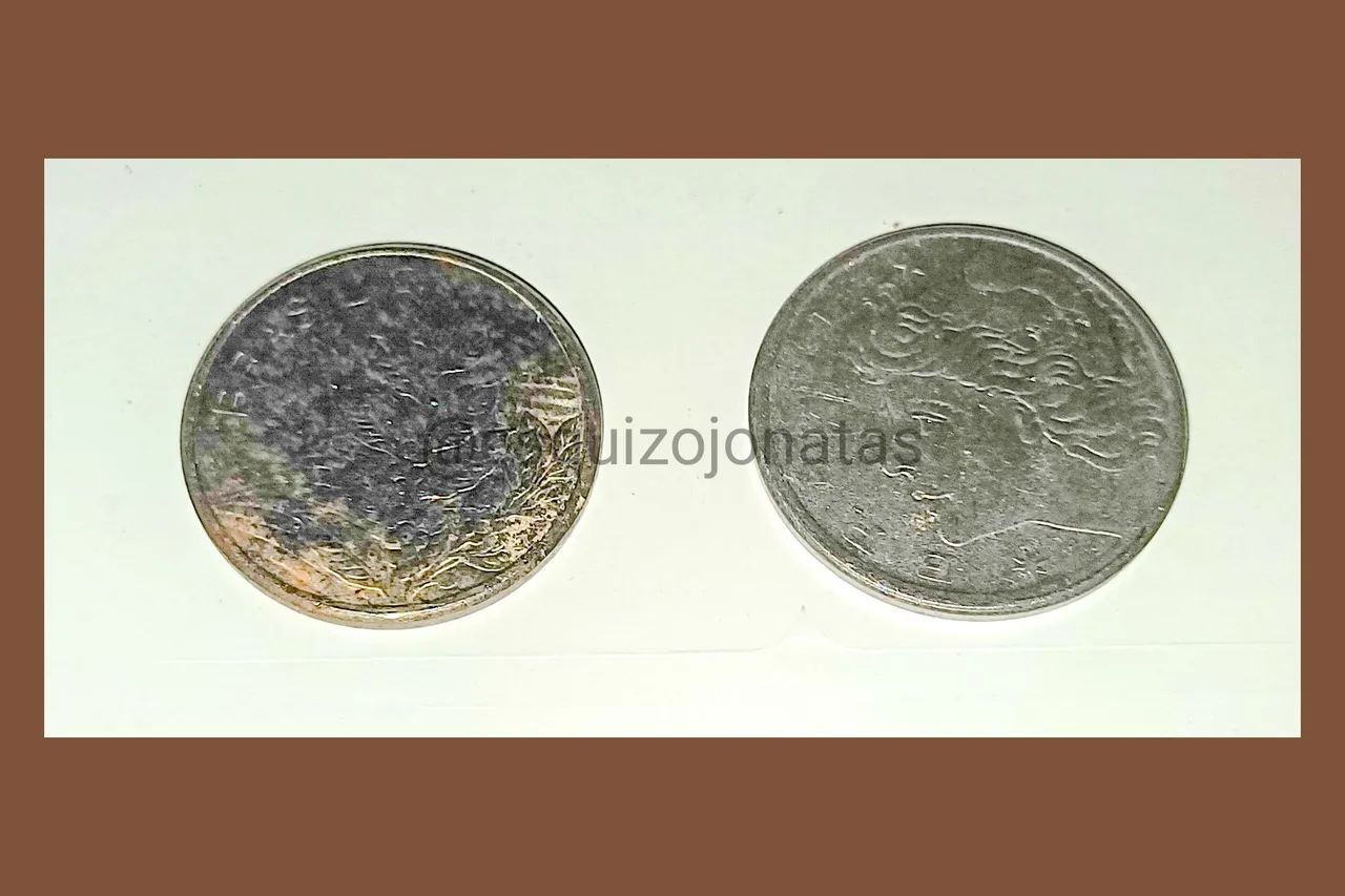 Lote de 6 moedas antigas - Foto 4