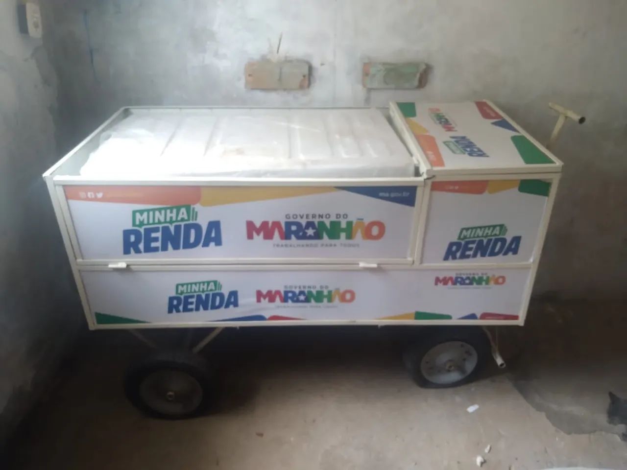 Carrinho de lanche 