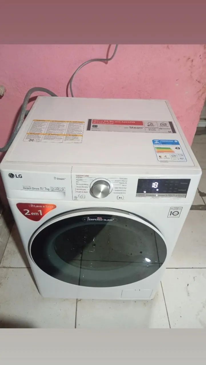 Lava e seca