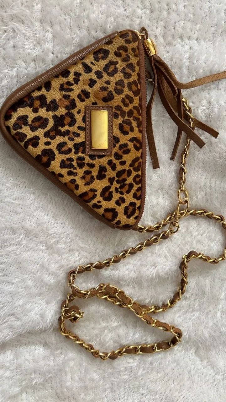 Bolsa de ombro onça em excelente estado  - Foto 3
