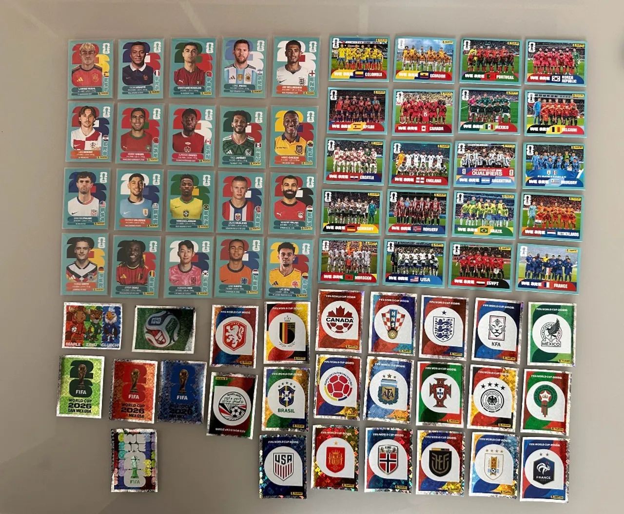 Figurinhas Copa 2026 - Craques e Escudos