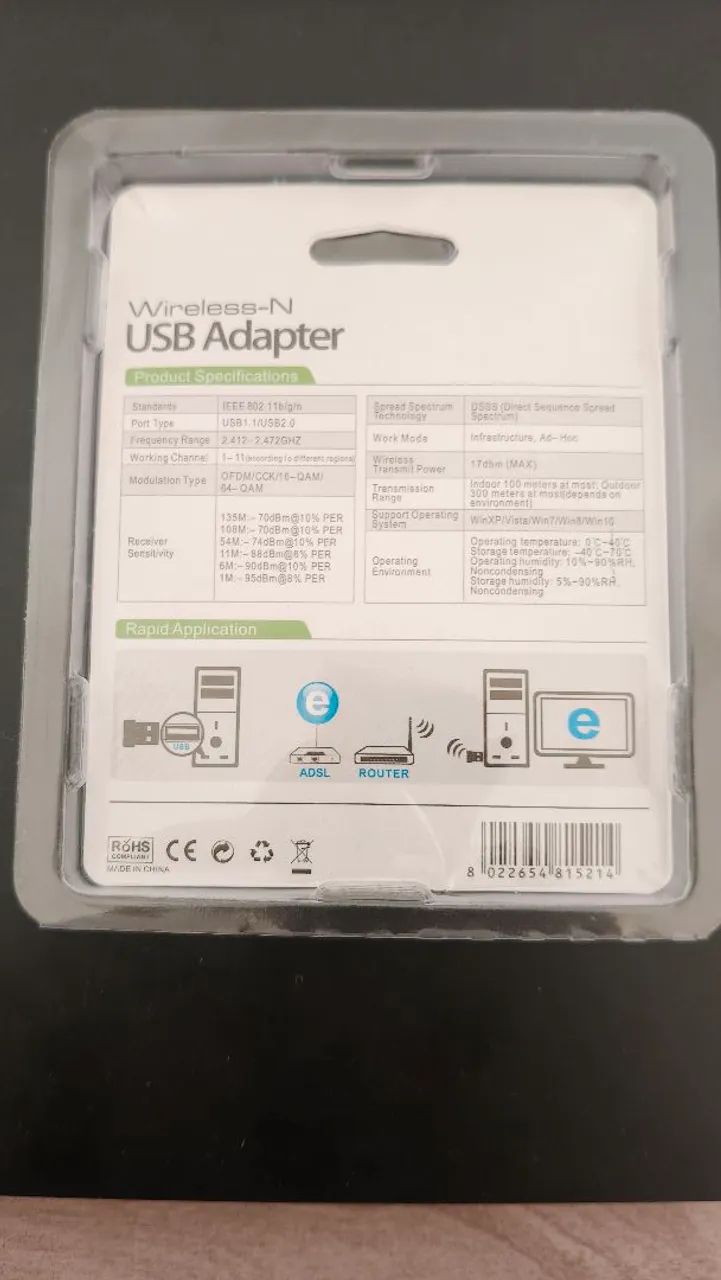 USB Adaptador WI-FI  - Foto 3