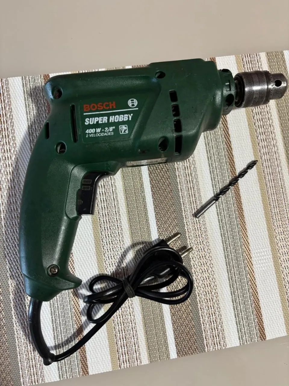 Furadeira de Impacto Bosch Super Hobby 400W 127V ( PARA SAIR HOJE ) - Foto 3