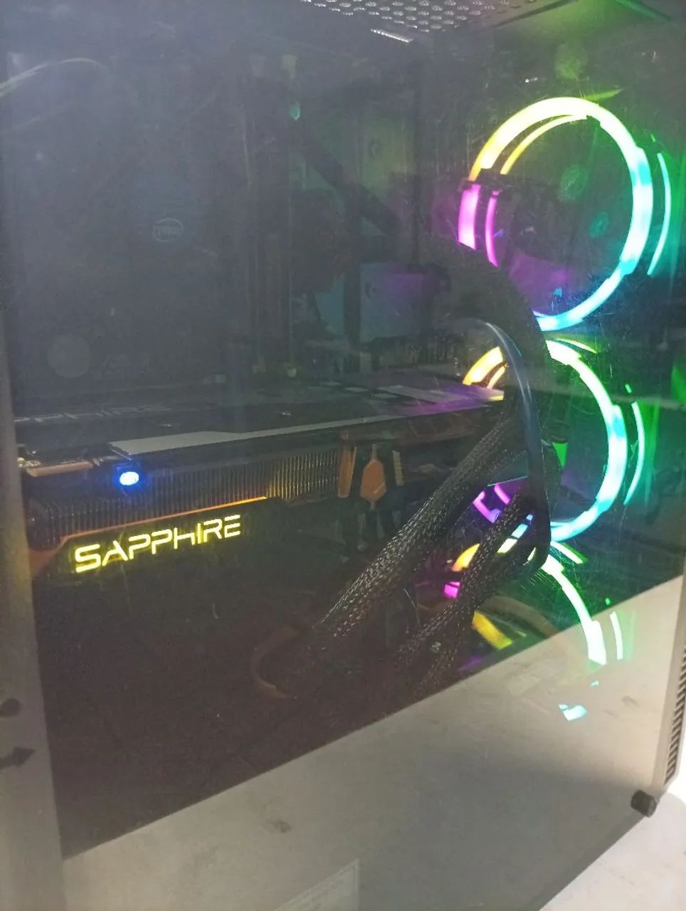 CPU Gamer RGB,i5,12ram,240ssd,9gb placa de video - Foto 2