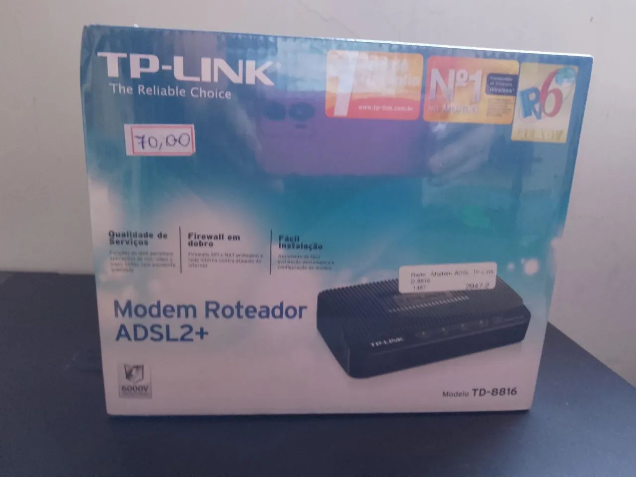 Vendo Modem Roteador ADSL2+ - Foto 3