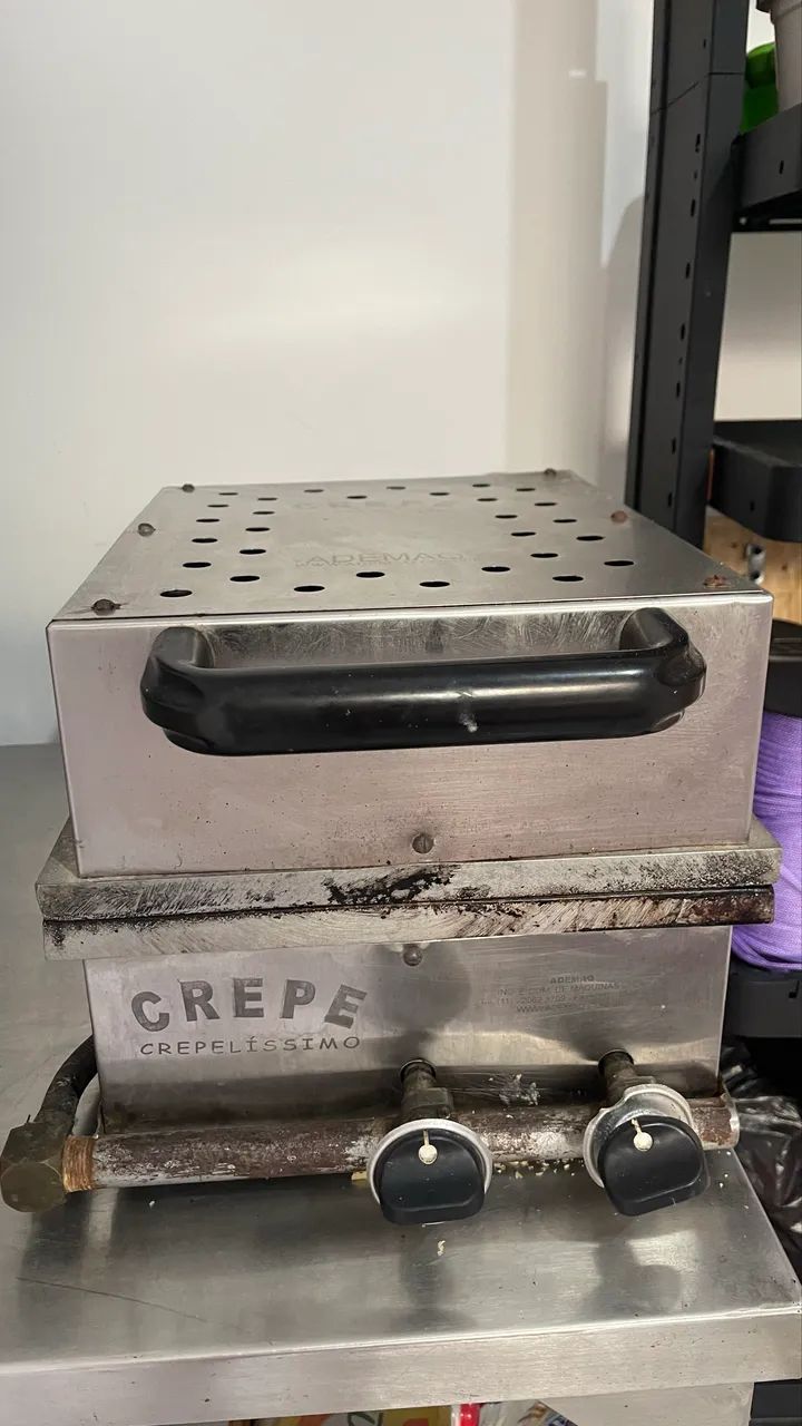 Crepeira a gás 