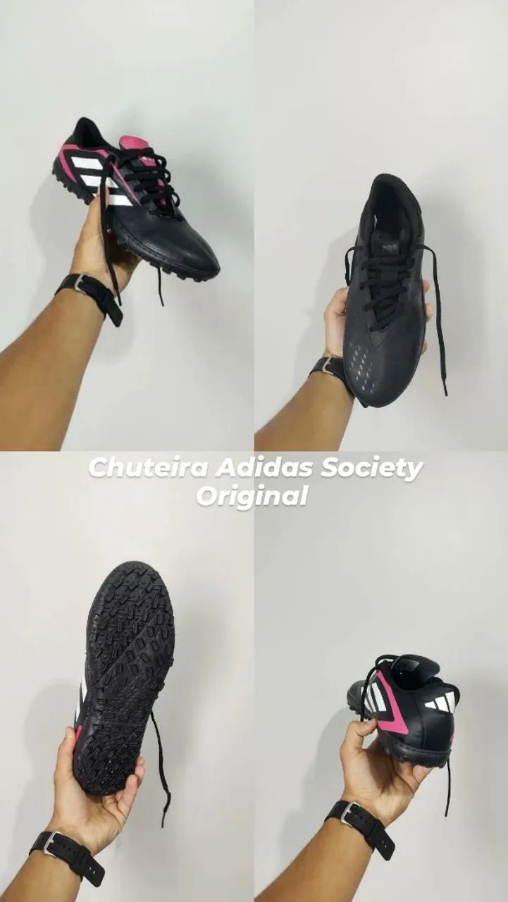 Chuteira Society Original Adidas - PROMOÇÃO 