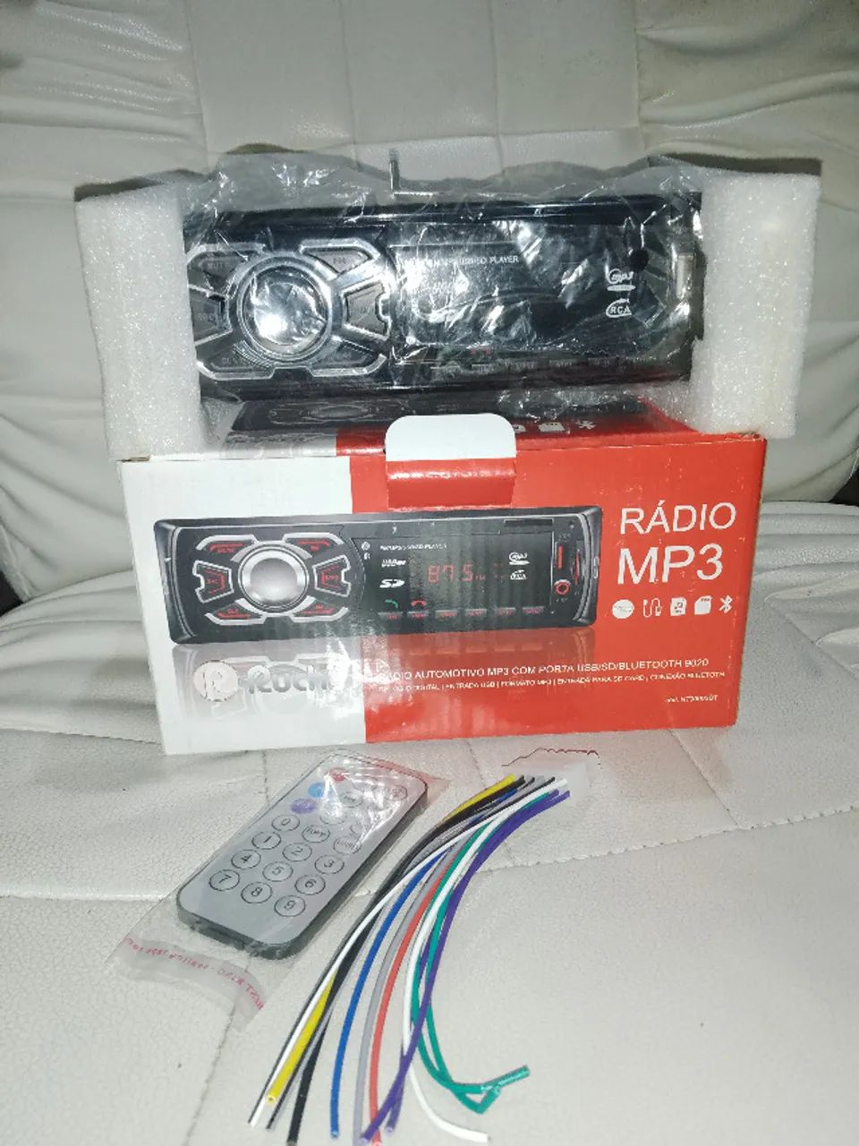 RADIO AUTOMOTIVO MP3 BLUETOOTH/USB/SD SEM USO  - Foto 2