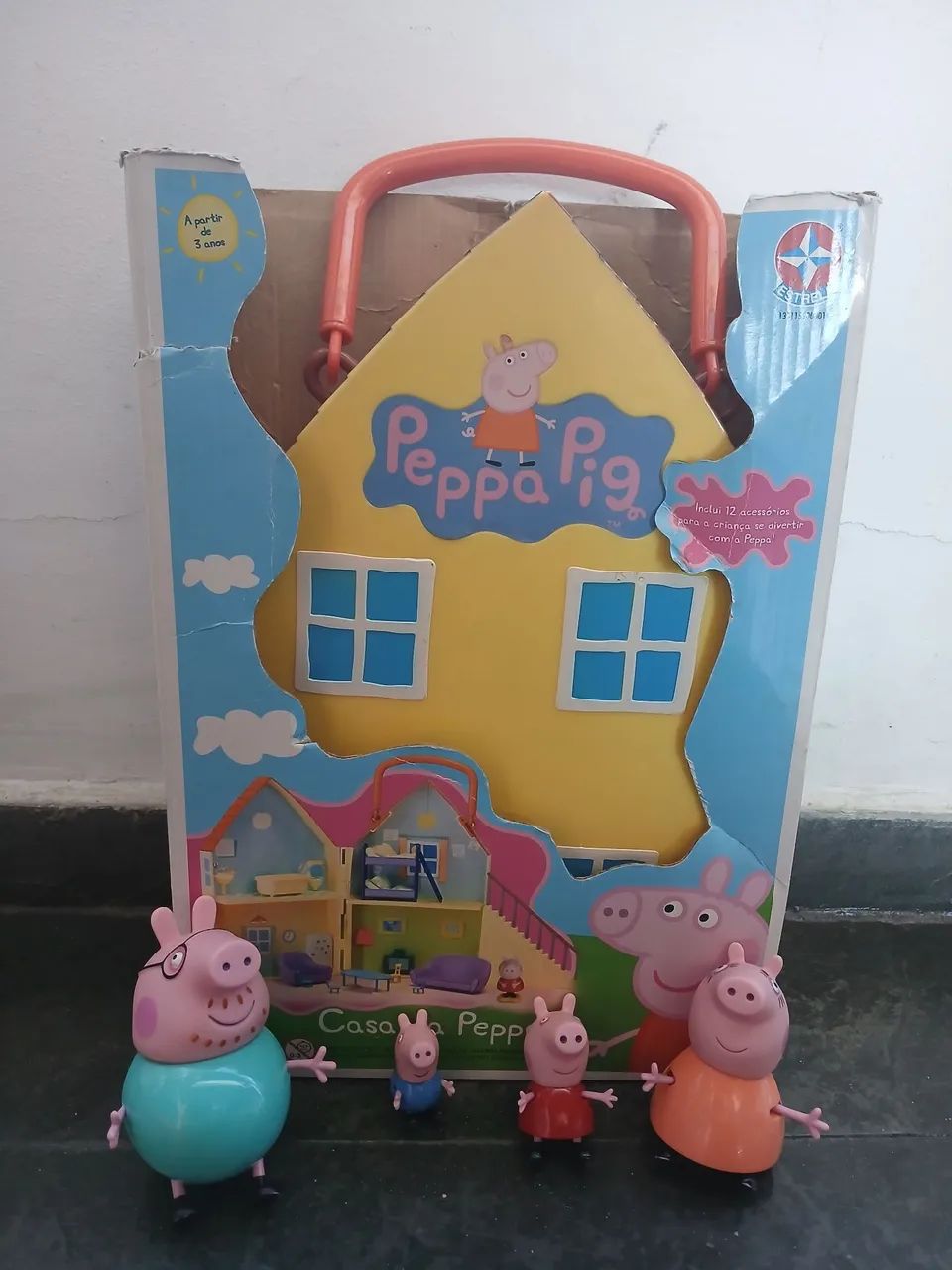 Casa da Peppa Estrela, mobiliada e fácil de levar para todo lugar! - Foto 2