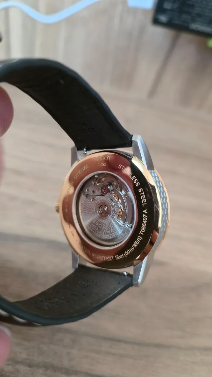 Relógio Tissot Luxury Automatic Powermatic 80ic 80 - Foto 5