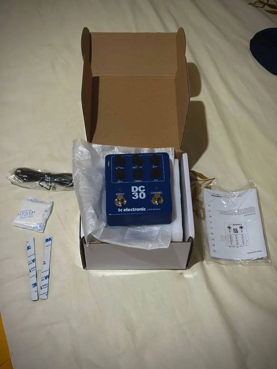 Pedal DC30 pré amplificador TC Eletronic