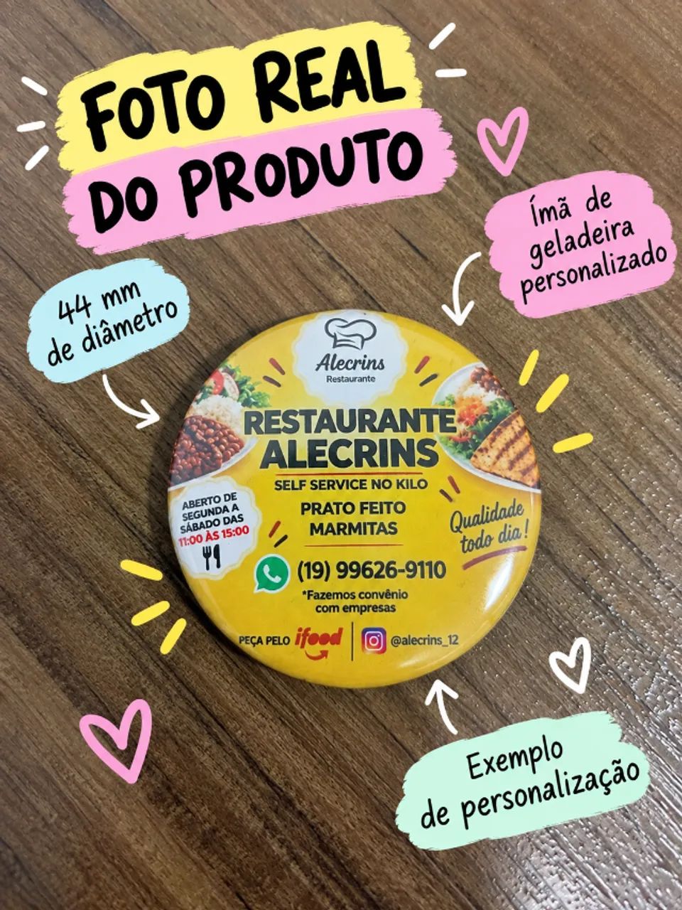 Chaveiros, Bottons e Ímãs Personalizados | Festas e Lembrancinhas - Foto 3