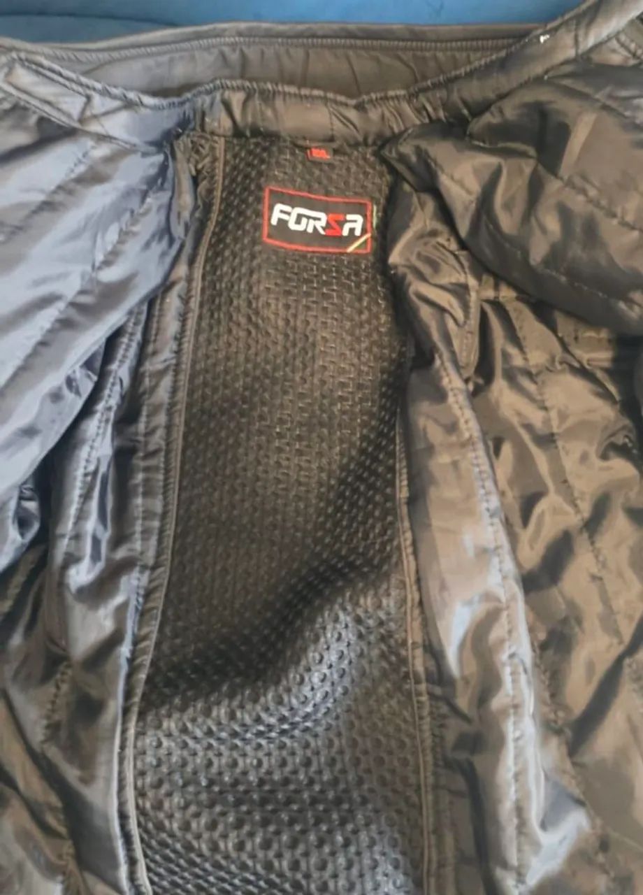 JAQUETA MOTO FORZA G COM FORRO E PROTEÇÕES  - Foto 2