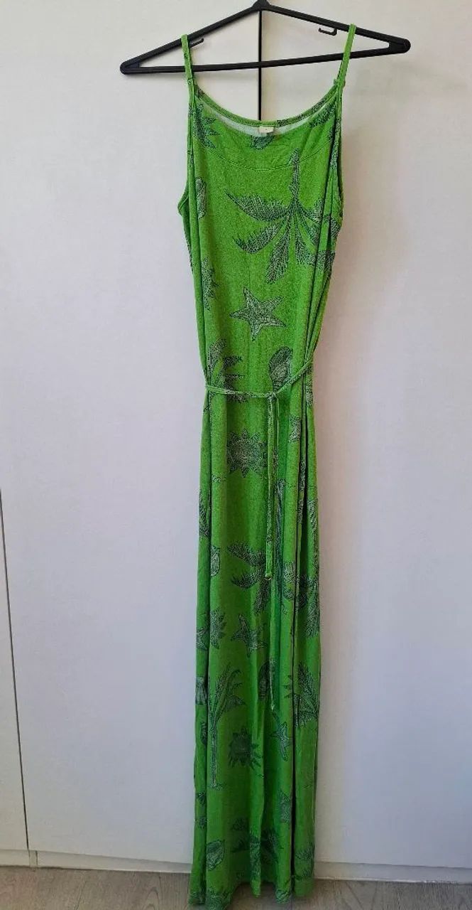 Vestido longo Rovitex verde p - Foto 4