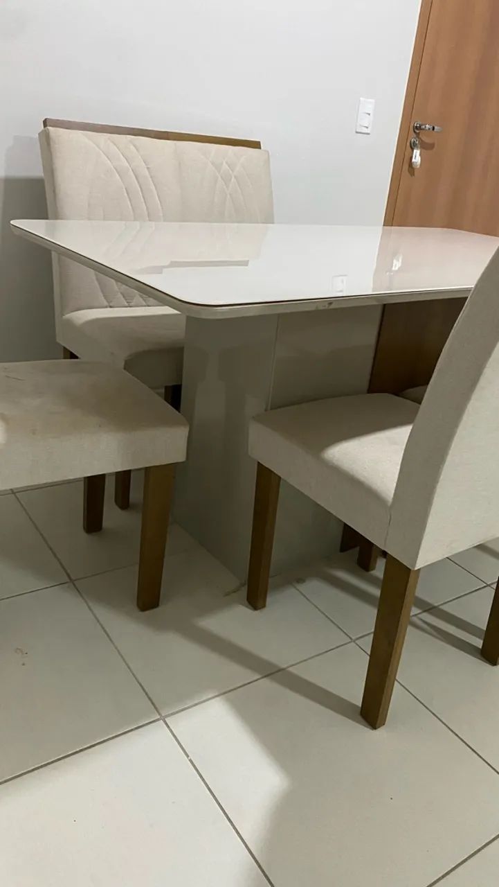 Mesa 6 lugares com cadeiras - Foto 3