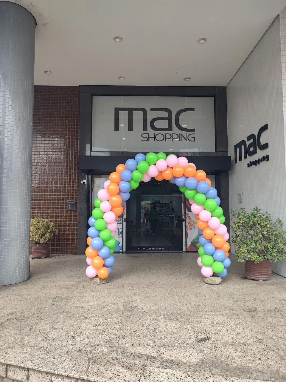 Arco de balão dia das crianças 