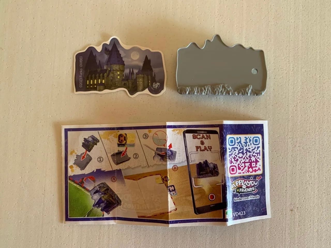 Kinder joy Harry Potter castelo