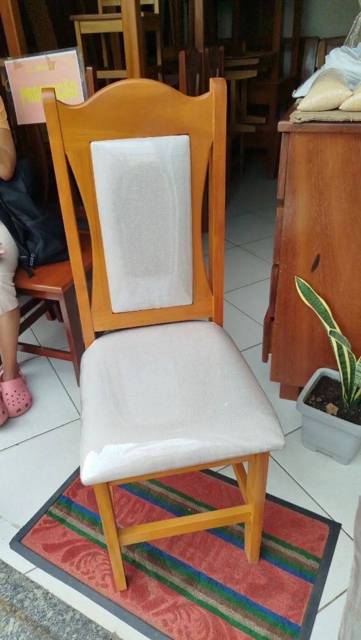 Cadeiras estofadas 