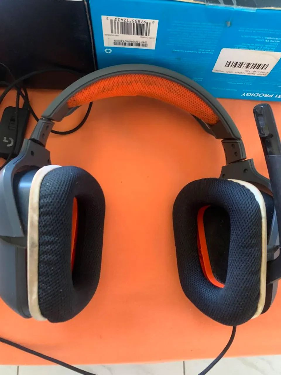 Headset Gamer Logitech G231 Prodigy + Caixa - Funciona 100% - Foto 4