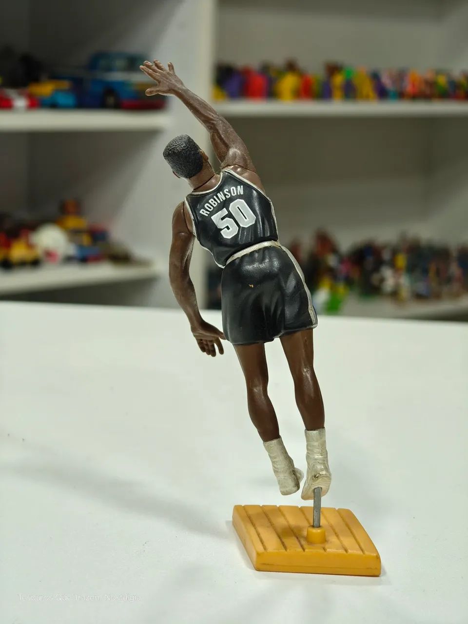 Boneco David Robinson NBA Spurs 1994 15cm - Foto 3