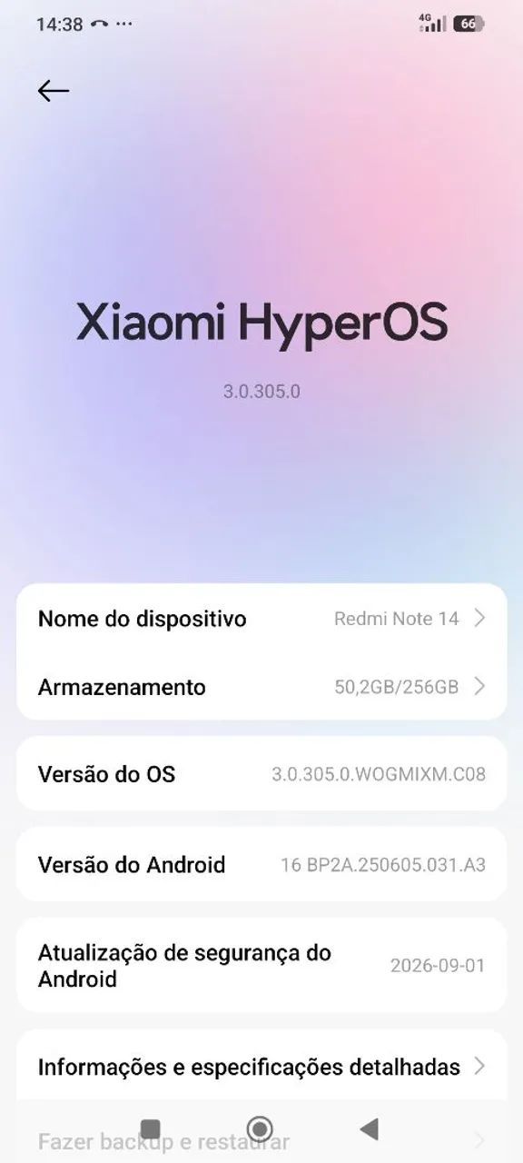 Vende redimir note 14 de 256 GB 8 + 4 de ram - Foto 3