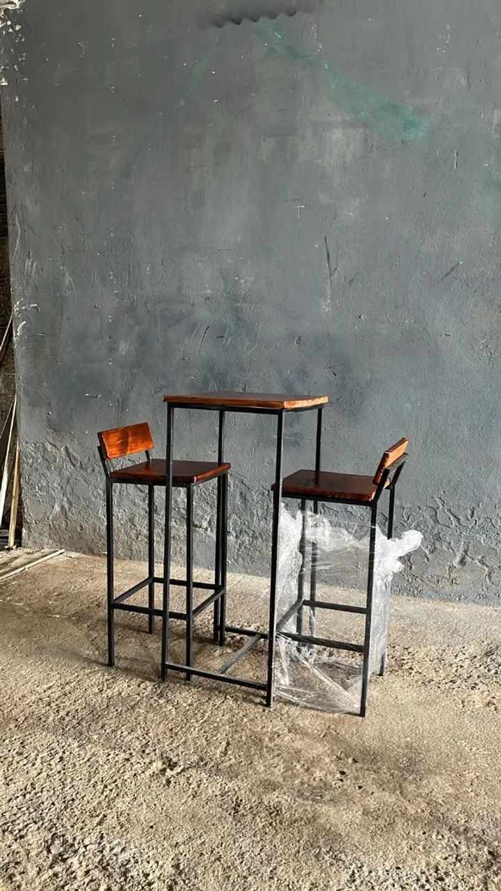Bistrô 2 banquetas pronta entrega - Foto 3