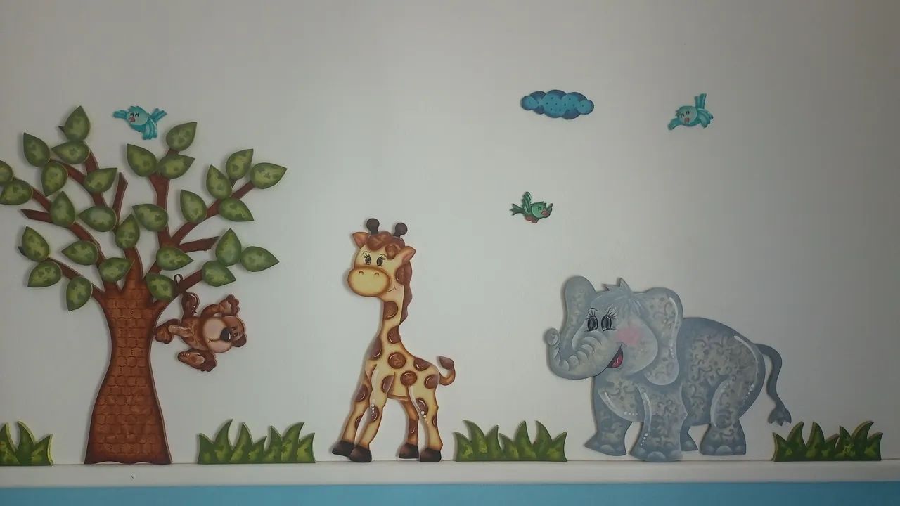 Doando decoração para quarto de bebê  - Foto 2