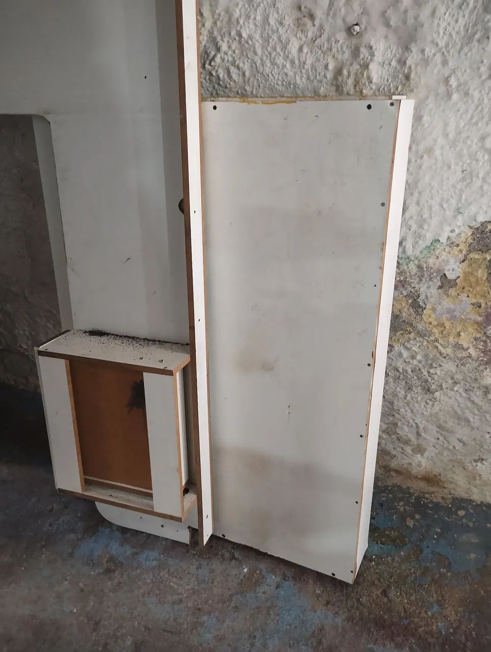 Mesa balcão em L