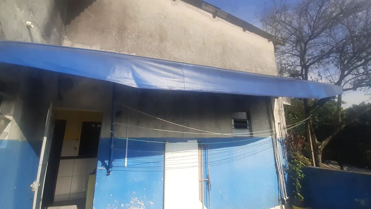 Lona azul- Resistente a chuva e sol-grande - Foto 2
