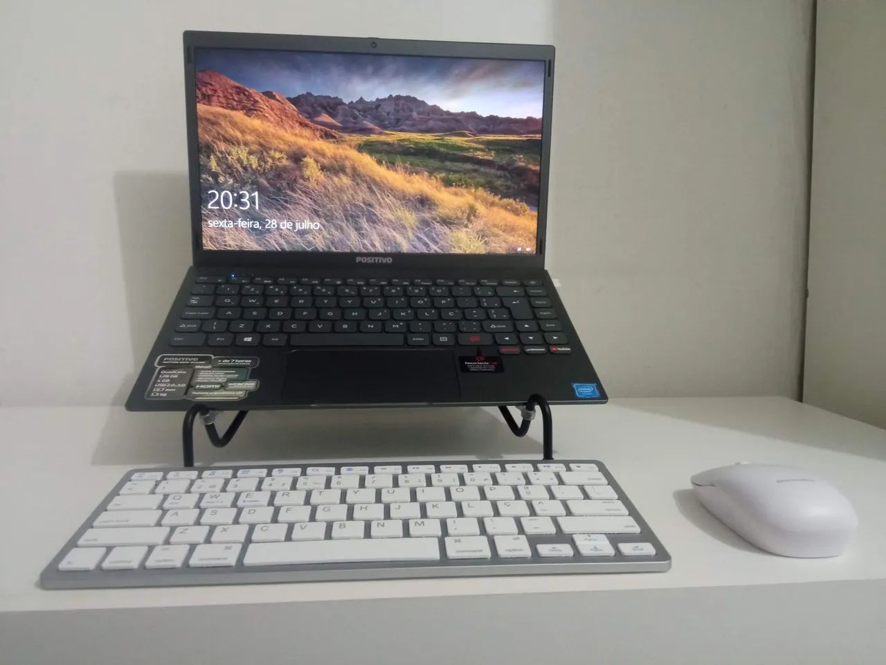 Notebook Positivo Motion Gray 14" - Perfeito estado