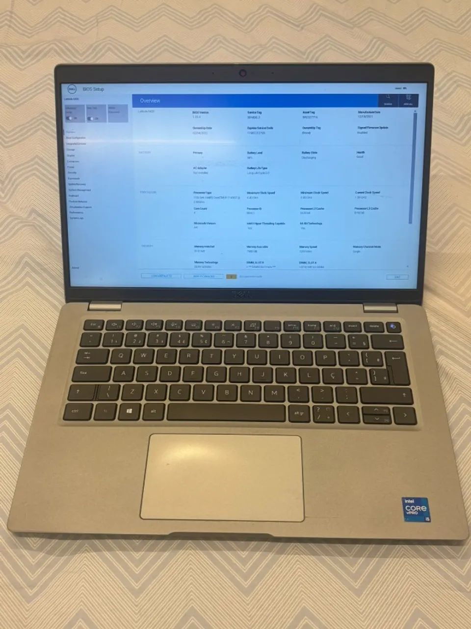 Dell Latitude 5420 i5-1145G7 8GB RAM SSD 256gb 14 Polegadas - Foto 5