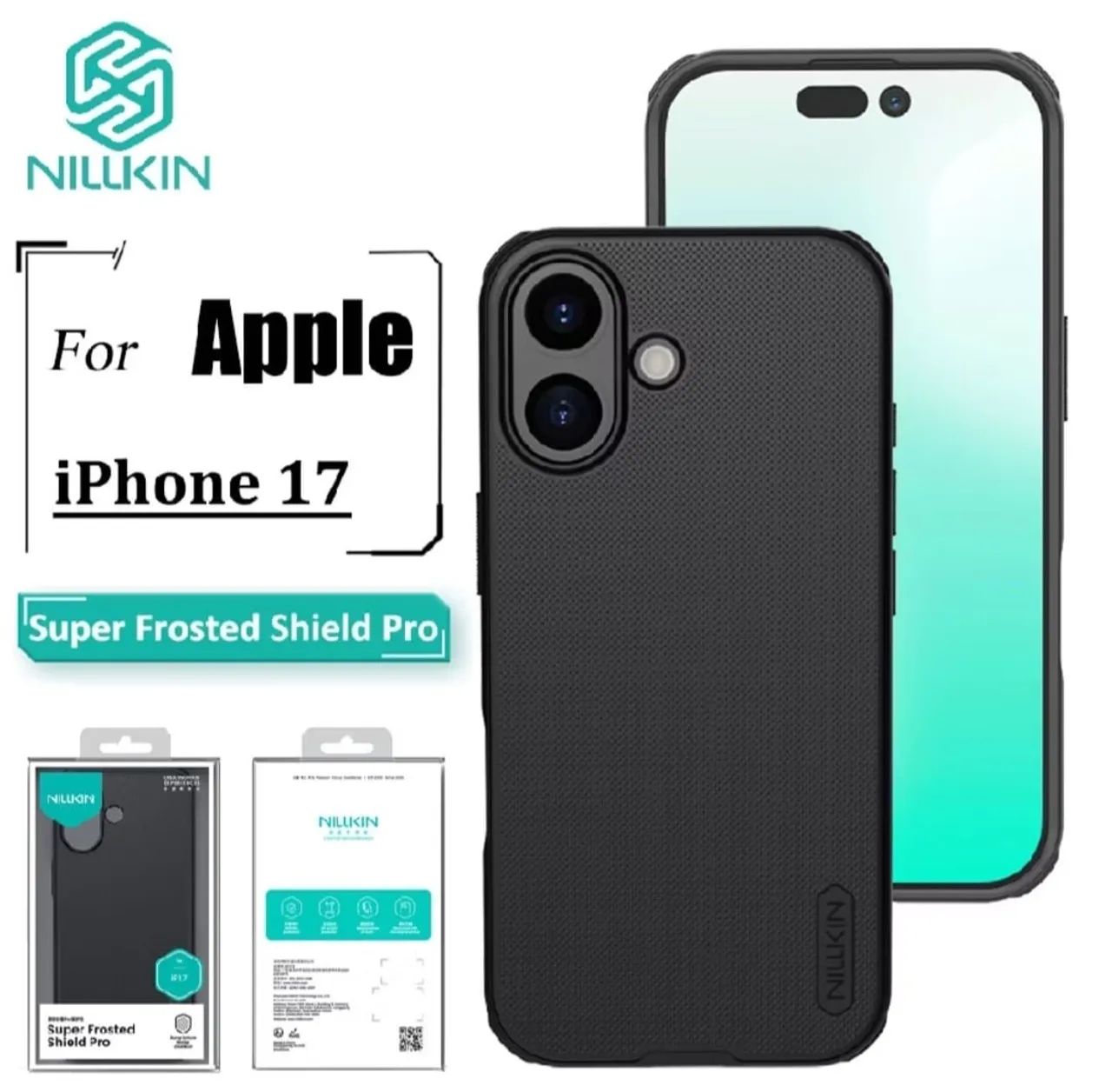 Capa Anti Impacto Nillkin Frosted Pro Para iPhone 17