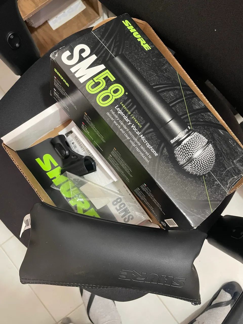 microfone shure sm58  original 