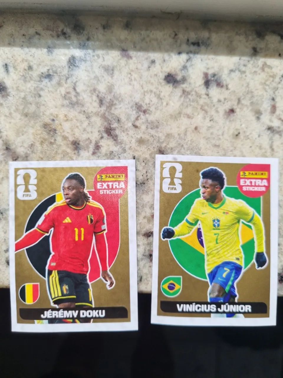 Figurinhas Extra Gold