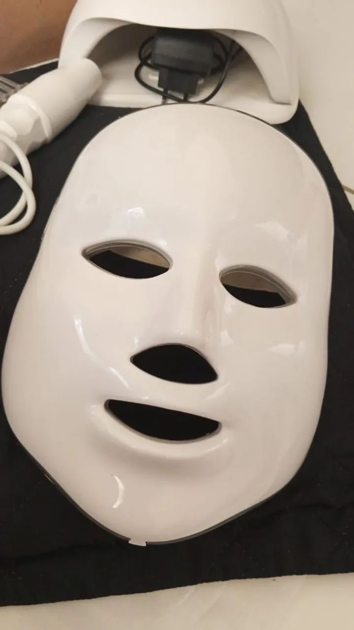 Máscara facial de Led fototerapia 