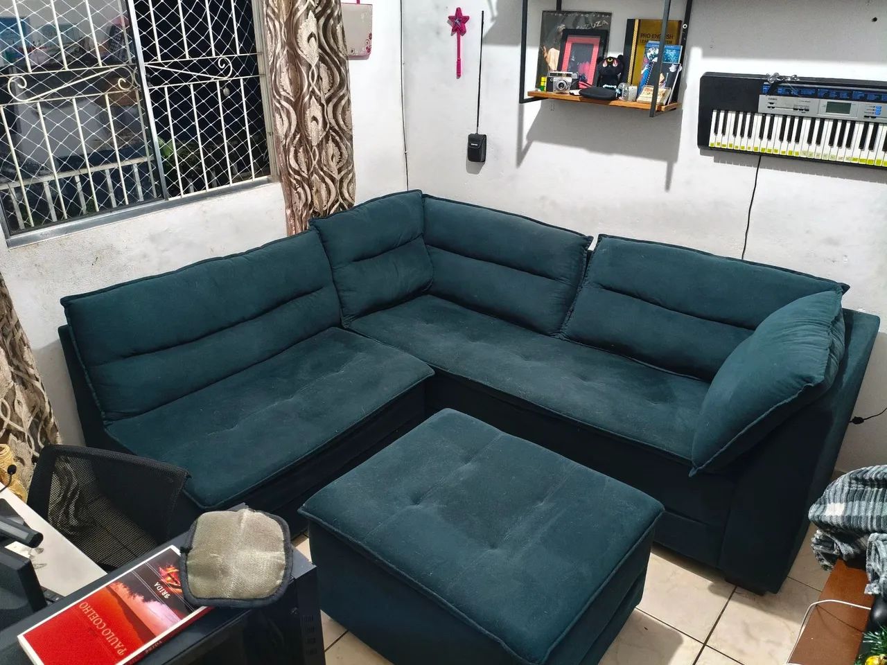 Sofá Modular Azul Petróleo - Foto 2
