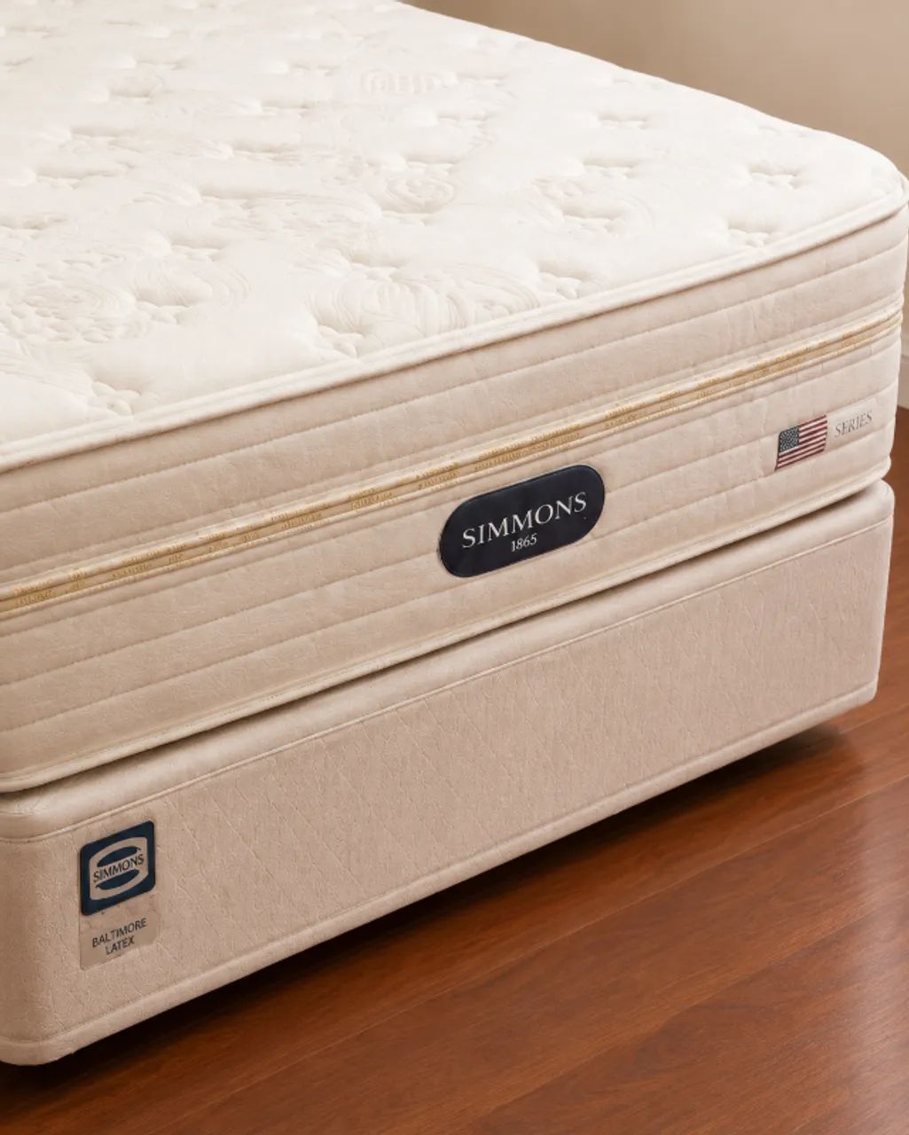 CAMA BOX QUEEN SIMMONS BEAUTYREST - CONFORTO PREMIUM- Nova  - Foto 3